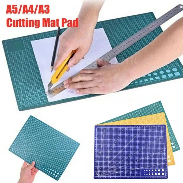  Self Healing Cutting Mat, A5 Durable PVC Cutting Mat