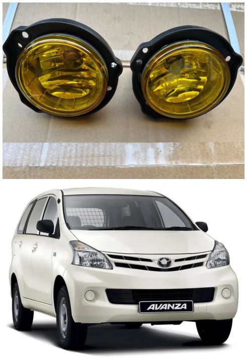 Yellow Lensfog Lamp Fog Light Front Bumper Lamp Light For Toyota