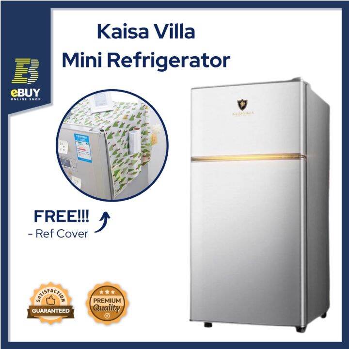 Kaisa Villa Refrigerator FREE REF COVER 2 door refrigerator Mini ref