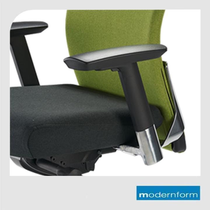 modernform-เก้าอี้สำนักงาน-รุ่น-series15-เบาะสีดำ-พนักพิงสูง-สีเขียว-เก้าอี้ทำงาน-เก้าอี้ออฟฟิศ-เก้าอี้ผู้บริหาร-เก้าอี้ทำงานที่รองรับแผ่นหลังได้ดีเป็นพิเศษ-ปรับที่วางแขนได้-3-ทิศทาง-ปรับล็อคเอนพนักพิ