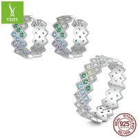 [COD] Cross-border manufacturers supply zirconium diamond earring ring set European and high-end sense s925 silver