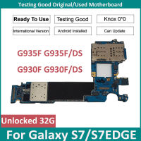 Asal untuk เมนบอร์ด G935F G930F Samsung Galaxy S7 Edge Dibuka dengan Papan Logik Exynos Chip Penuh