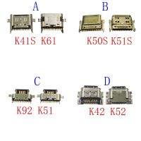 Hot K ขั้วต่อแท่นช่องเสียบปลั๊กที่ชาร์จยูเอสบีที่ชาร์จ10ชิ้นสำหรับ LG K41S K61 K50S K92 K51 K51S K42 K52แจ็ค Type C Micro Contact