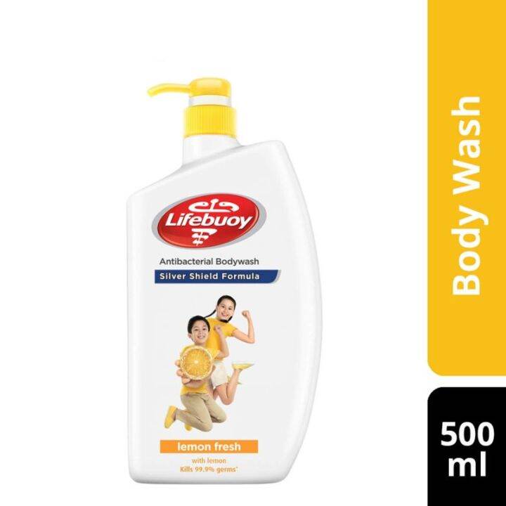 Lifebuoy Antibacterial Body Wash (500ml) 4 Variants Lazada