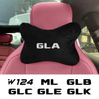 ✢⊕ Soft Memory Car Seat Headrest Neck Pillow For Mercedes Benz W124 GLA GLC ML GLB GLK GLE GLS G63 GLC43 G350d G500 Accessories