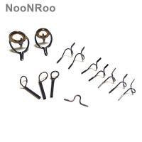 【CW】♕  NooNRoo Fly Rod  Guide Gold ring with Snake Set Color 4.4g (13pcs) Repair guides