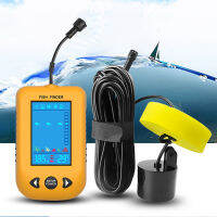 แบบพกพา100M Fish Finder มือถือแบบมีสายปลาความลึก Finder Kayak เรือ Fishfinder 200KHz Sonar Transducer XF03 Fishfinder