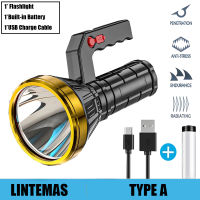 High power led flashlights USB Rechargeable Portable Lamp Super Bright Multi-Function Powerful Flashlights Camping Hunting torch