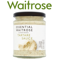 Waitrose Essential Tartare Sauce เวทโทรสเอสเซนเชี่ยลซอสสำหรับจิ้มอาหารทะเล 290กรัม