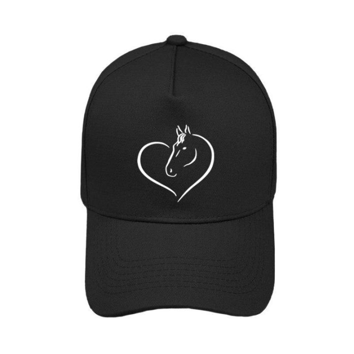 2023-new-fashion-new-llfunny-horse-baseball-cap-men-and-women-love-riding-horse-hat-unisex-caps-contact-the-seller-for-personalized-customization-of-the-logo