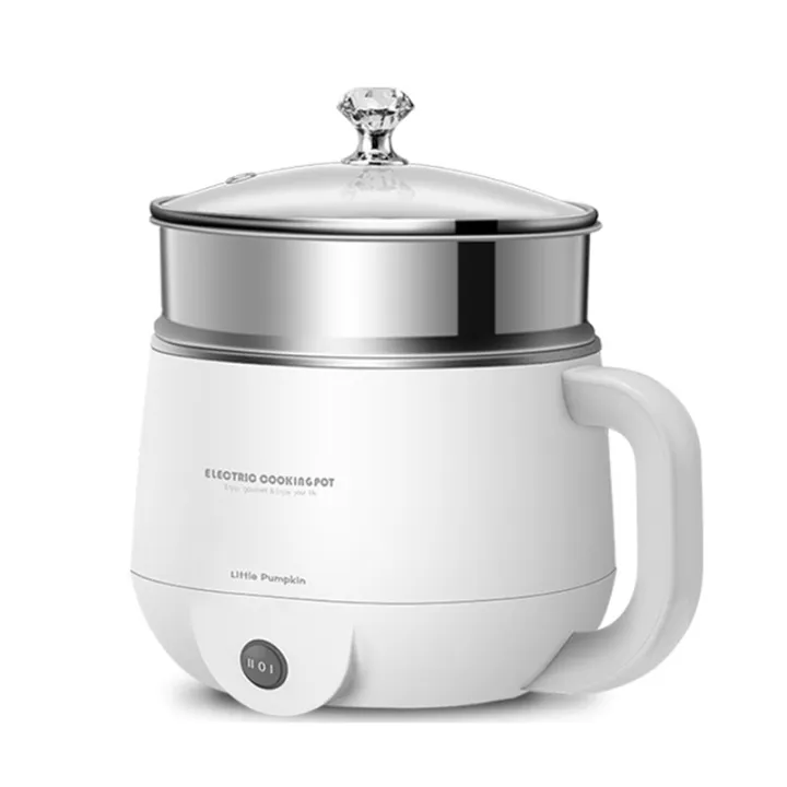 MJ6818 Multifunctional Electric Cooker Portable Stainless Steel 1.2L