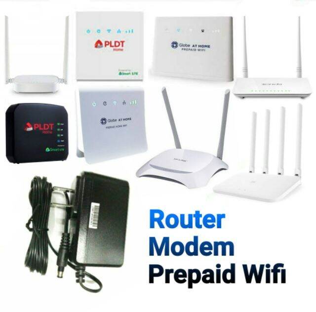 popular Router&Modem Prepaid WIFI,CCTV Cameras,TVPlus,Power Adaptor