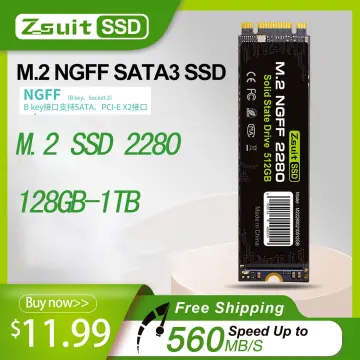 KingFast SSD M2 SATA 128GB 256GB 512GB 1 TB Solid State Disk 500GB 1TB M.2  NGFF 2280 Internal Hard Drives HDD for Desktop Laptop