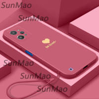 For เคสโทรศัพท์ Realme C31 รักหัวใจออกแบบกรณีซิลิโคนป้องกันกรณี