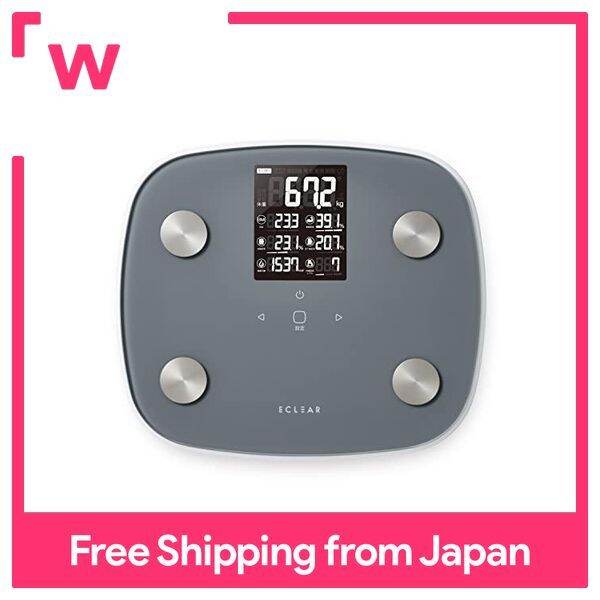 Eclear Weight Scale, Body Composition Meter, Backlit [Weight, Visceral Fat Level