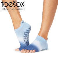 ToeSox Grip Half Toe Low Rise ถุงเท้ากันลื่นเปิดนิ้วเท้า รุ่น Low Rise (Spring Fever)