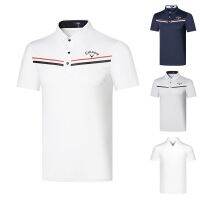 New Callaway golf shirt summer mens short-sleeved T-shirt Polo shirt casual outdoor sports quick-drying breathable