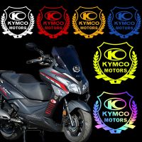 Kymco บังโคลนสะท้อนแสงสำหรับตกแต่งสติกเกอร์ติดมอเตอร์ไซค์รูปลอกตรารถยนต์กันน้ำ