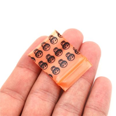 【CW】☊  100Pcs Zip lock Cheaper Small Plastic Ziplock Pill Pouches