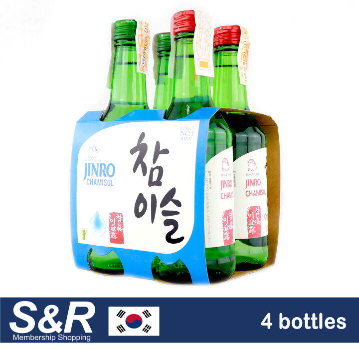 Jinro Chamisul Soju 4 Bottles | Lazada PH