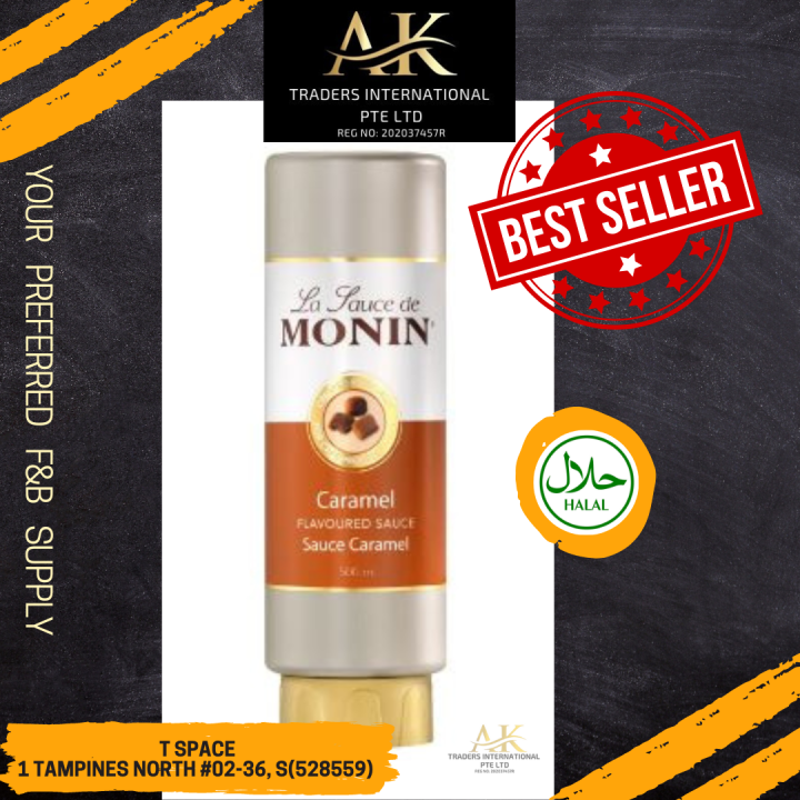 Monin Caramel Flavour Sauce 500ml