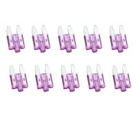 10 PCS 35A Small Fuse inserts car insurance tablets small fuse with lamp car inserts fuse Fuses  Accessories