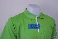 SamPolo เสื้อโปโลสีเขียว เสื้อทำงานสีเขียว เสื้อทีมเขียว เสื้อโปโลชายสีเขียว เสื้อโปโลหญิงสีเขียว เสื้อโปโลคอปกสีเชียว เนื้อผ้าใส่สบาย