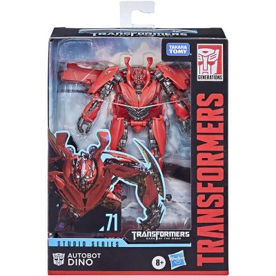 Hasbro Transformers Toys Studio Series SS71 Deluxe Class Dark Of The Moon Autobot Dino Action Figure Toys For Children