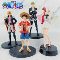 ตุ๊กตาโมเดลของเล่นเด็กฟิล์ม DXF ลิงพีวีซีรูปปั้น Luffy ฟิกเกอร์ลูฟี่ฟิกเกอร์ Sanji Zoro โมเดลแอ็คชั่น