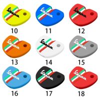 【Wrist watch】 Silicone Cover Vespa Enrico Piaggio GTS300 LX150 Fly 125 3vte Gts 200 Motorcycle Keys Holder Fob Accessories ！