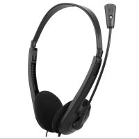 3.5mm Wired Headphones With Microphone Noise Cancelling Stereo Earphone For SmartPhones Tablets Laptop Over Gaming Ear Headsets