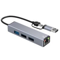 USB Wired Network Card 100Mbps RJ45 Network Card USB Ethernet Adapter USB3.0 HUB Extended Dock