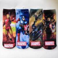 4Pairs Christmas Stocking Baby Girls Socks Disney Frozen Princess Spiderman Cartoon Long Socks Kawaii Funny 3D Print  Socks Socks Tights