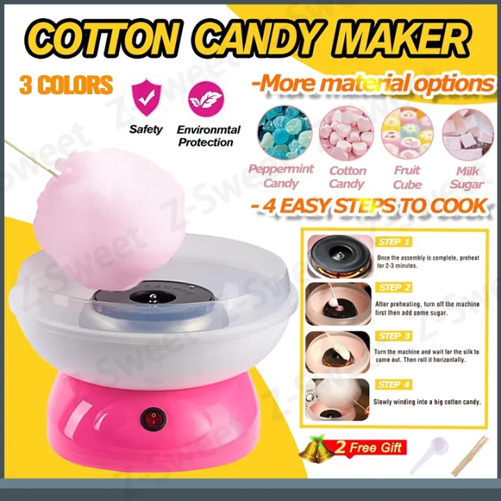 selling 〠 Electric Cotton Candy Machine Makina Ng Cotton Candy Maker ...