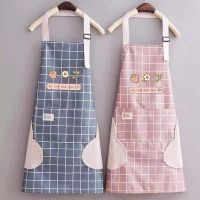 【CW】 Wipeable Household Baking Apron Proof Adult Waist Fashion Hand