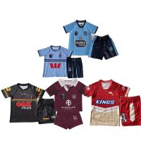 2023 Queensland Maroons State Of Origin Jersey Set Panthers 2023 DOLPHINS NSW BLUES STATE OF ORIGIN KIDS KIT JERSEY Size 16---26