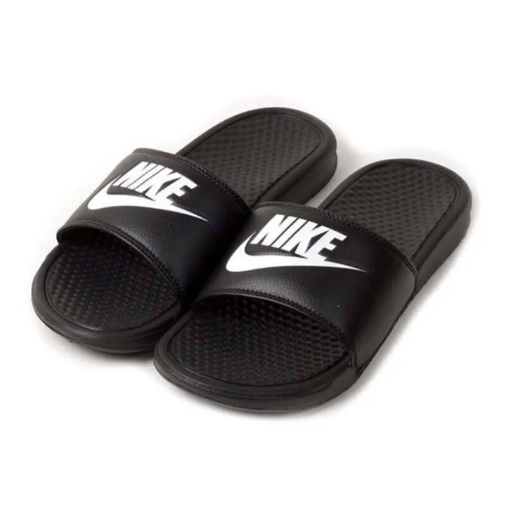 Nike slippers unisex black and sandals and slippers | Lazada PH