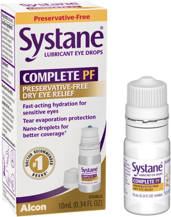 Systane COMPLETE PF Multi Dose Preservative Free Dry Eye Drops 10ml 0 Systane COMPLETE PF Multi Dose Preservative Free Dry Eye Drops 10ml 0