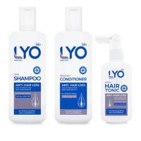 (1 Set)LYO ไลโอ Shampoo LYO แชมพูไลโอ ผลิตภัณฑ์ดูแลเส้นผม บำรุงเส้นผมและหนังศีรษะ หมดกังวล ผมร่วง ผมบาง By. หนุ่ม กรรชัย กำเนิดพลอย