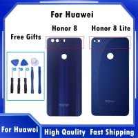 【☑Fast Delivery☑】 jiejiu65879742 สำหรับกระจกด้านหลัง Honor 8 Lite Huawei สำหรับ Huawei Honor 8ฝาครอบกระจกด้านหลัง Honor8 Lite ปลอกหุ้มช่องหลังที่ปิดแผงเคส