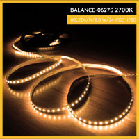 Quill_Strip Light - ไฟเส้นแอลอีดี แสงสวย สมูท ยาว 1 เมตร (SMD) 6.0W, 2700K-6000K, 60LED/M, IP20,8 mm