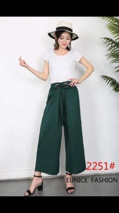 Korean Fashion printed and plain square pants for ladies(kasya25-40) |  Lazada PH