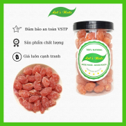 Ô mai đào hồng phấnsấy dẻo hũ 500g vị chua ngọt siêu ngon, đặc sản Đà Lạt