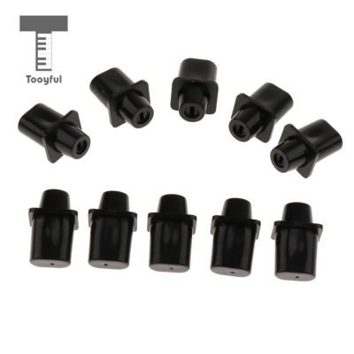 ：《》{“】= Tooyful 10 Pieces Plastic Toggle Switch Tips Knobs Cap Black For Tele TL Electric Guitar Parts