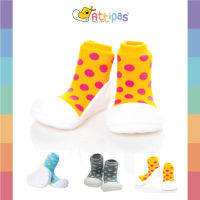 Sales  รองเท้าหัดเดินAttipas Polka Dot [Yello,Sky,Grey]