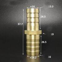 19Mm 3/4  เปิด16Mm 5/8  Barb Hosetailลดลงตรงอะแดปเตอร์ลดกำลังไฟ Transferท่อทองเหลืองFittingน้ำก๊าซน้ำมัน