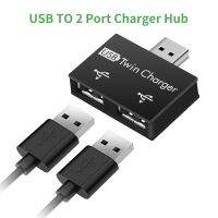 USB2.0 Splitter 1 Male Ke 2 Port Female USB Hub Adapter Converter untuk Ponsel Laptop PC Peripheral Aksesoris Pengisi Daya Komputer