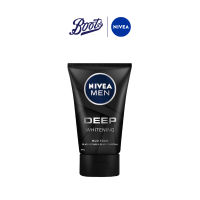 Nivea Men Deep Brightening Mud Foam นีเวีย เมน ดีพ ไวท์เทนนิ่ง มัดโฟม 100 ก.