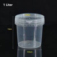(ZHOU YUE)Ember Plastik 1ลิตรสำหรับใส่ที่เก็บของกันรั่ว,ข้นอาหาร Gulali ทำจากน้ำผึ้ง
