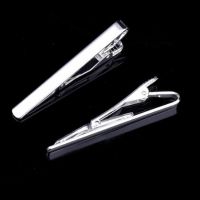 Fashion Style Tie Clip Men Metal Copper Silver Gold Tone Simple Necktie Clasp